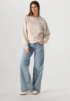 TOMMY JEANS trui tjw bxy badge crew>DAMES Truien & Vesten