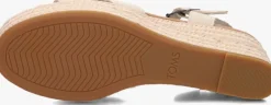 beige toms sandalen audrey