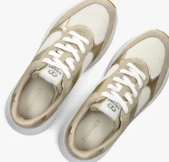 beige twinset milano lage sneakers 251tcp02e