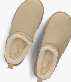 beige ugg instappers w classic micro