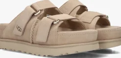 beige ugg slippers w goldenstar hi slide