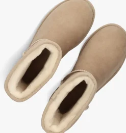 beige ugg vachtlaarzen w classic short ii