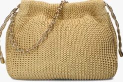 beige unisa schoudertas zelara