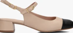 beige unisa slingbacks jumis