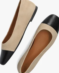 beige vagabond shoemakers ballerina's jolin 642