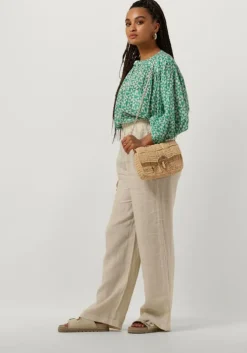 beige vanessa bruno handtas moon moyen