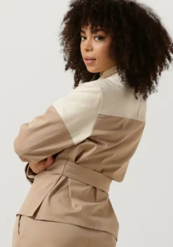 VANILIA blazer wrap twill pocket><noscript><img width=