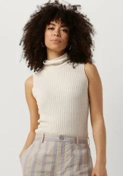 beige vanilia top linnen knit