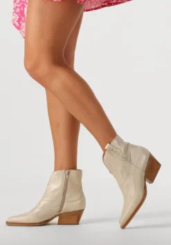 beige via vai enkellaarsjes do olivia