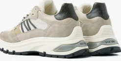 beige via vai lage sneakers liz dae