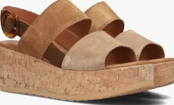 VIA VAI platte sandalen sissel raise>DAMES Sandalen