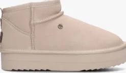 WARMBAT vachtlaarzen durack plateau>DAMES Laarzen