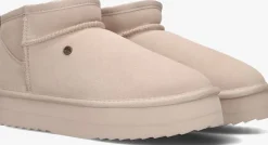 WARMBAT vachtlaarzen durack plateau>DAMES Laarzen