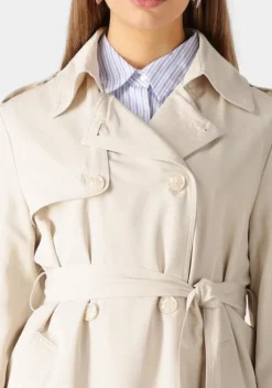 beige withblack trenchcoats wblnoise trench coat