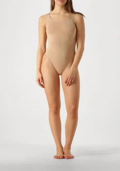 beige wolford top jamaika sting body