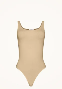 beige wolford top jamaika sting body