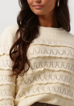 beige y.a.s. trui yastimu ls knit pullover