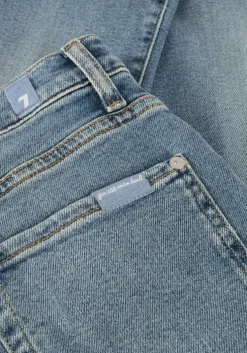 blauwe 7 for all mankind bootcut jeans bootcut tailorless fancy with raw cut