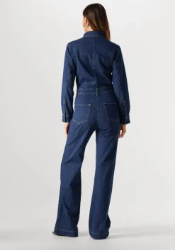 blauwe 7 for all mankind jumpsuits luxe jumpsuit cove