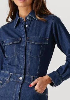 blauwe 7 for all mankind jumpsuits luxe jumpsuit cove