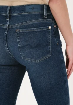blauwe 7 for all mankind straight leg jeans roxanne anke