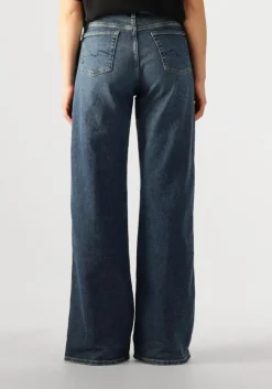 blauwe 7 for all mankind wide jeans lotta bay