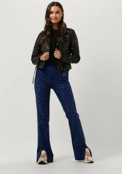 ALIX THE LABEL e flared broek ladies woven sketchy animal flared pants><noscript><img width=