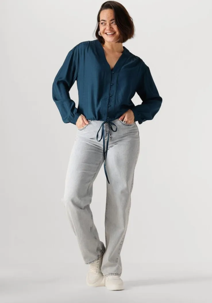 blauwe another label blouses chavelly