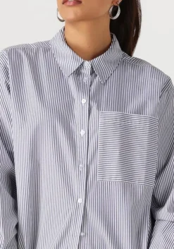 blauwe another label blouses stella shirt l/s