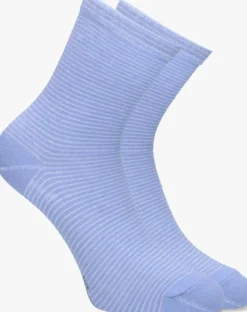BECKSONDERGAARD e sokken dover stripe sock>DAMES Beenmode