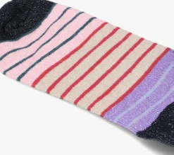 BECKSONDERGAARD e sokken tippa stripe sock>DAMES Beenmode