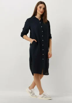 blauwe bellamy midi jurk domi 1