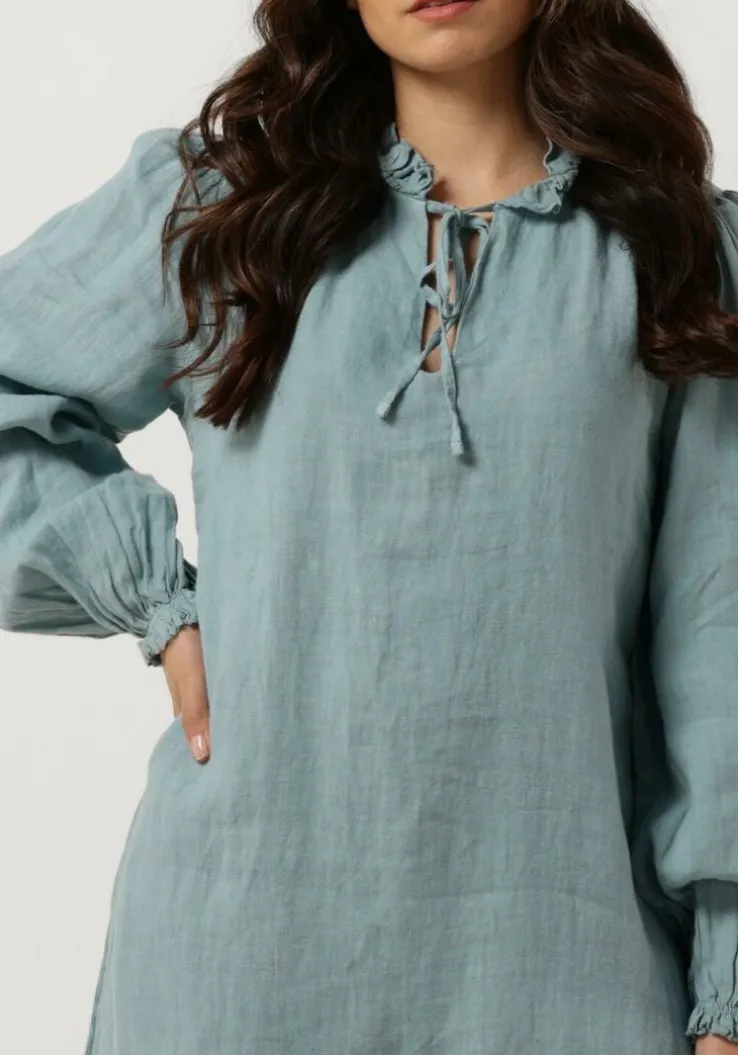 blauwe bellamy mini jurk kate