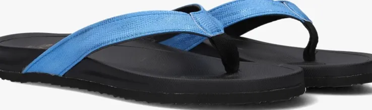 blauwe blasz teenslippers bella 2402