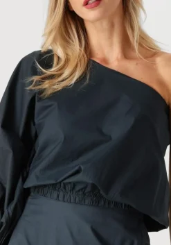 blauwe by-bar blouses bella poplin blouse