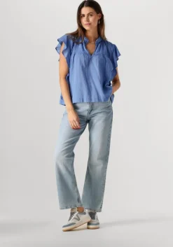 blauwe by-bar blouses danee athia blouse