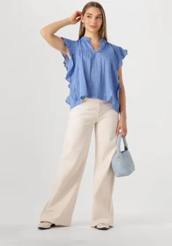 blauwe by-bar blouses danee athia blouse