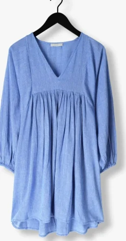 blauwe by-bar mini jurk philou athia dress