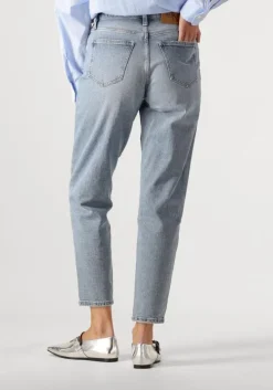 blauwe calvin klein mom jeans mom jean