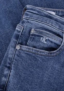 blauwe calvin klein skinny jeans high rise skinny 15787