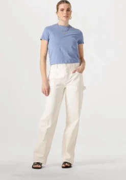 CALVIN KLEIN e t-shirt placed institutional baby tee><noscript><img width=