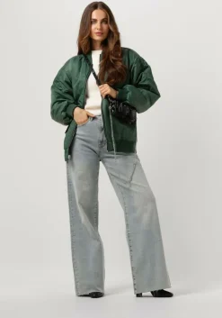 blauwe catwalk junkie wide jeans loose fit jeans