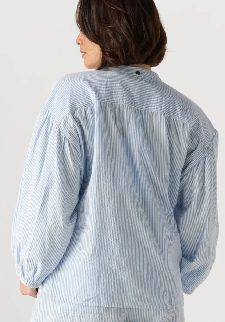 blauwe circle of trust blouses jenna blouse
