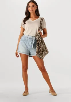 blauwe circle of trust shorts mason short