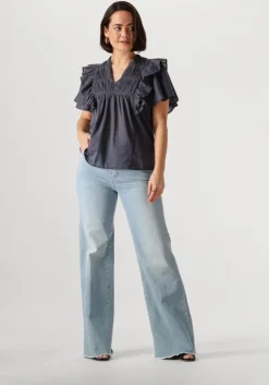 blauwe circle of trust wide jeans marlow dnm