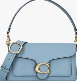 blauwe coach schoudertas tabby 26