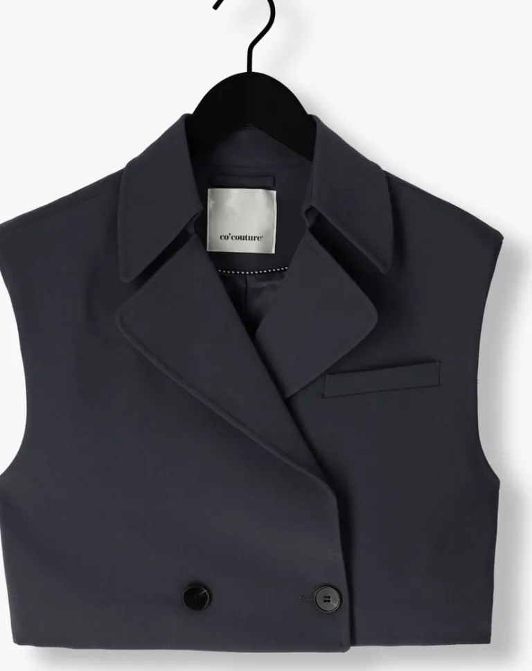 CO'COUTURE e co'couture gilet vola crop waistcoat>DAMES Gilets|Co-Ord Sets
