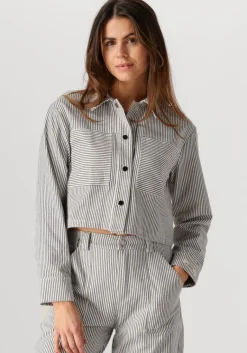 COLOURFUL REBEL e blouses ruby cropped striped blouse>DAMES Blouses