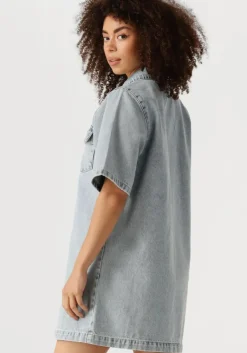 EDITED e mini jurk asta denim dress><noscript><img width=