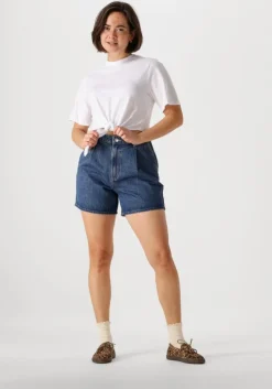 blauwe edited shorts lilyan shorts